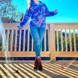 RARE reconditioned moon owl Snap T Synchilla